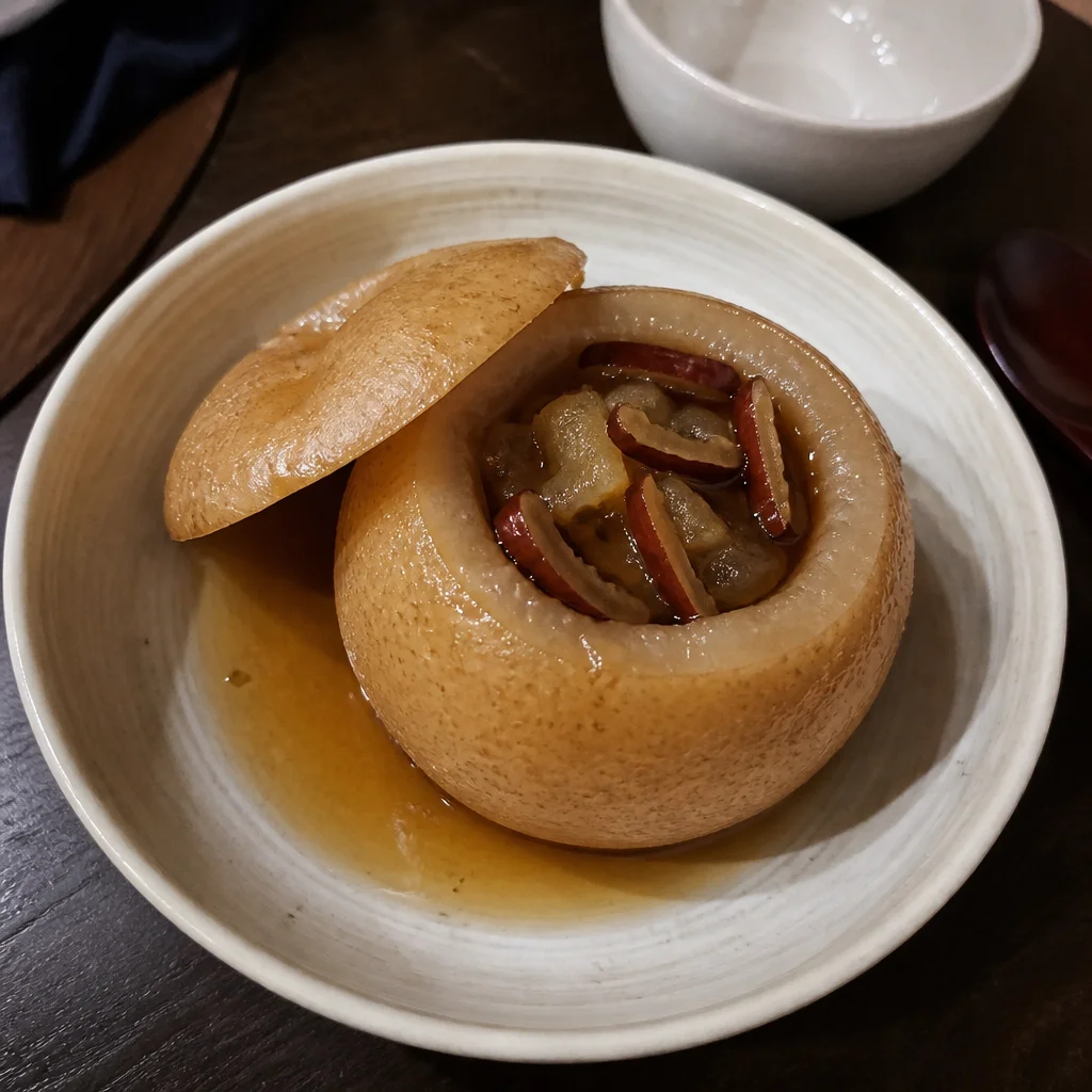 季節の変わり目に風邪予防に良いハチミツ梨茶
