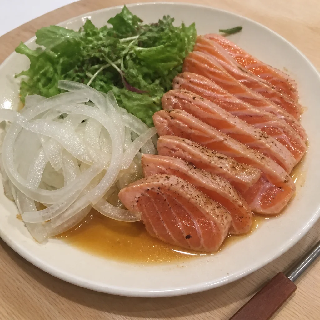 サーモンのタタキ