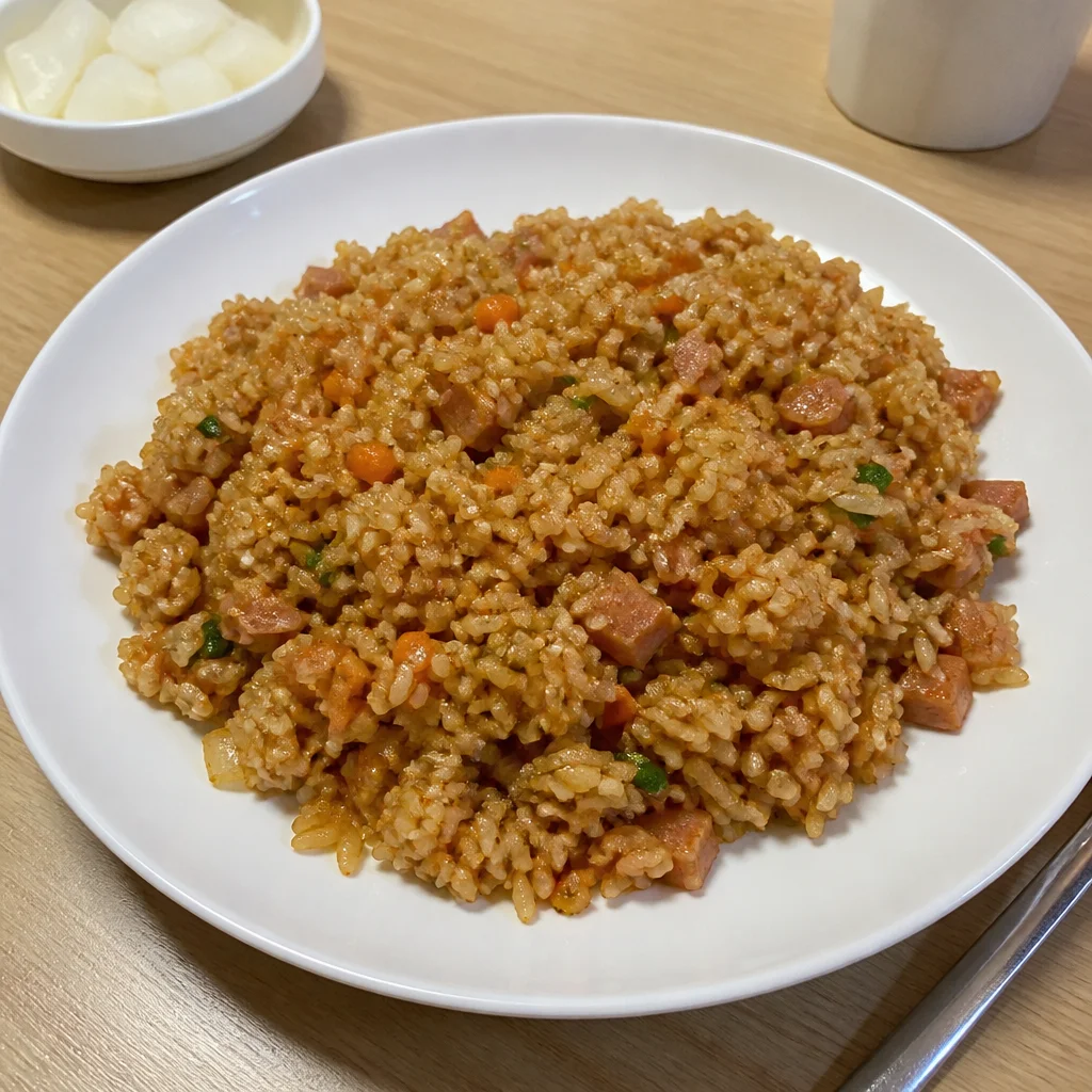 10分オムライスソースチャーハン