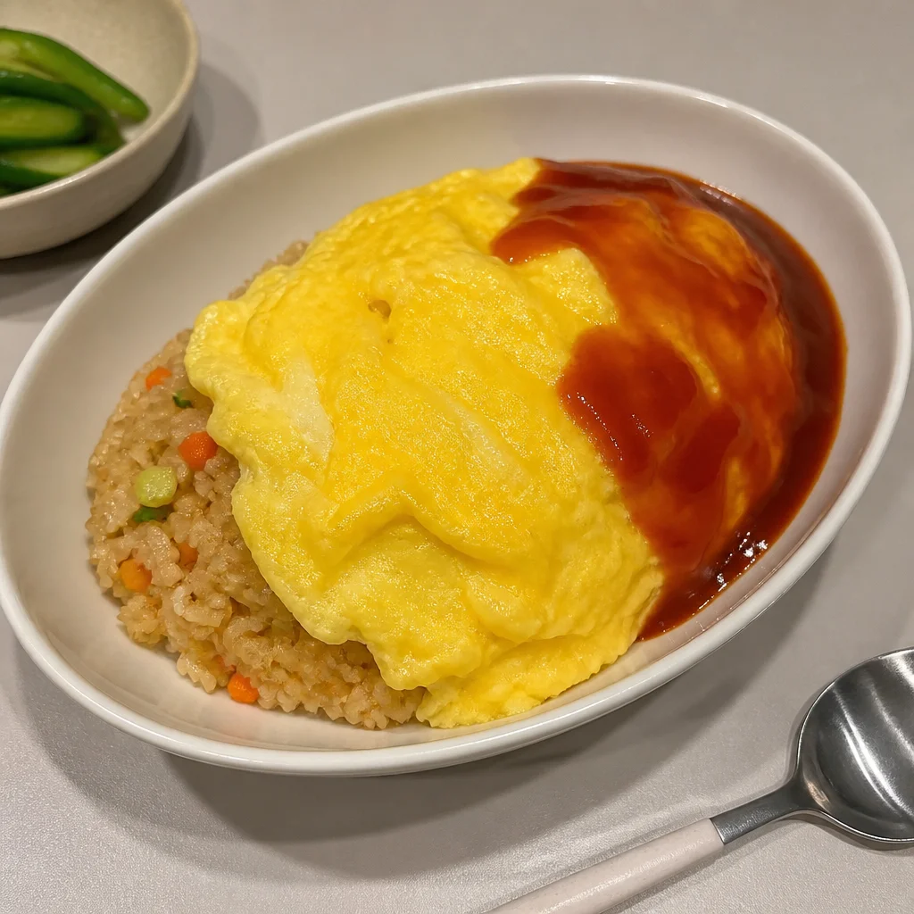 簡単オムライス