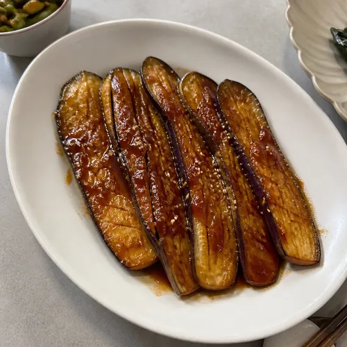 おいしい一品 なすのステーキ エアフライヤー料理