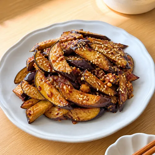 みんな大好きなすの焼き和え