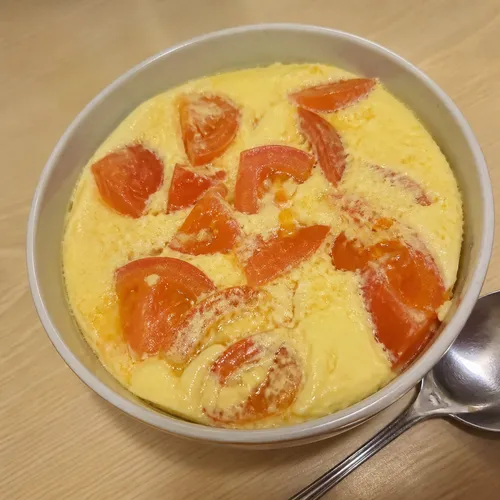 トマト卵蒸し