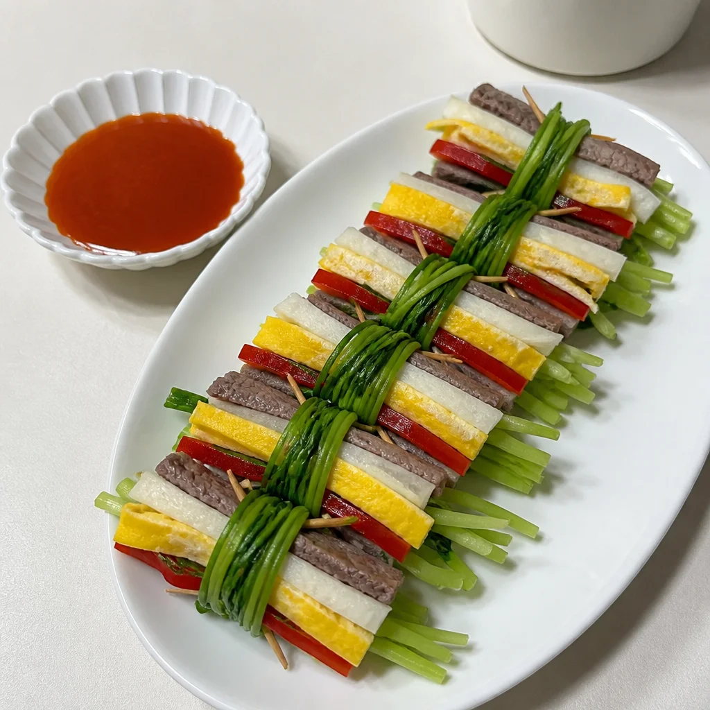 ミナリカンフェ(セリの和え物)