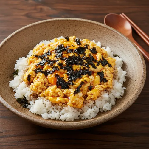 中毒性醤油卵かけご飯