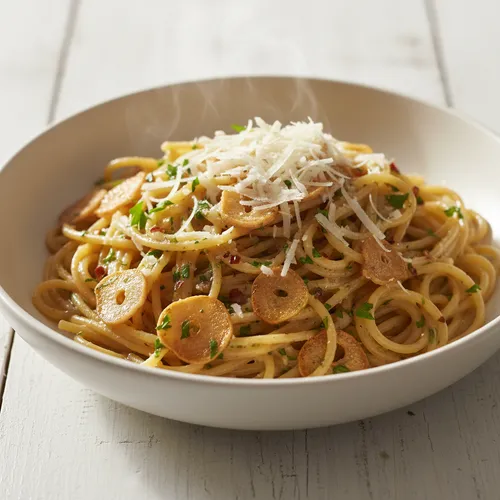 ニンニク20個で作るアメリカンシェフパスタ(スカーレット・ヨハンソンパスタ)