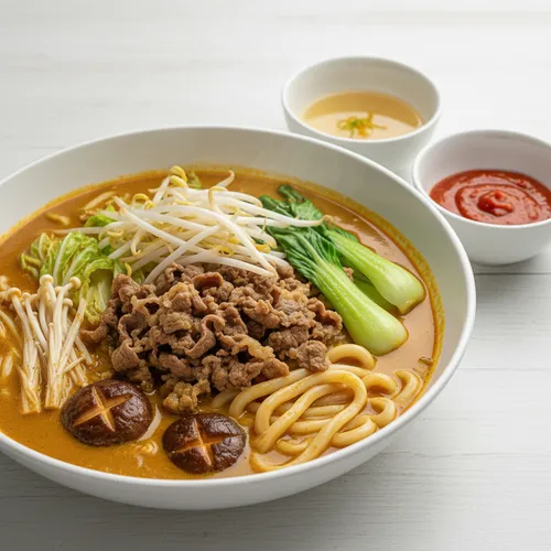 カレーしゃぶしゃぶとカレーうどん