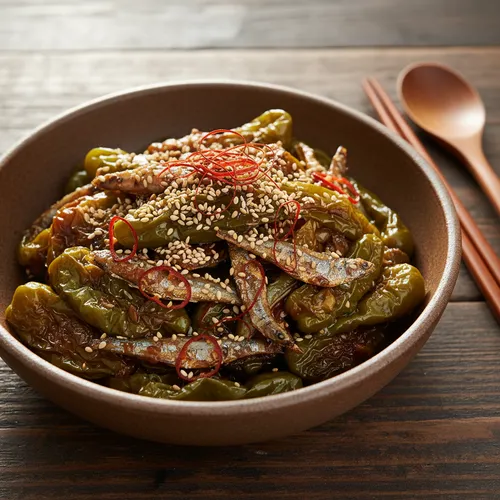 シシトウの煮物