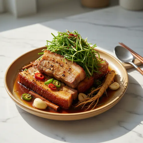 통삼겹찜
