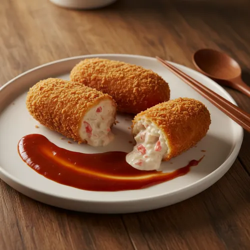 口の中でとろけるカニクリームコロッケ