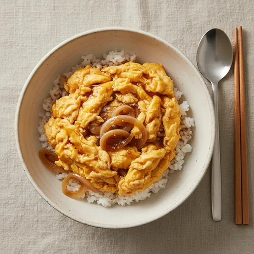 10分もかからないというリュ・スヨンの卵かけご飯