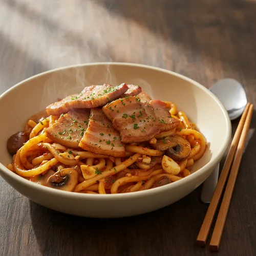 ソン・シギョンのサムギョプサルパスタ