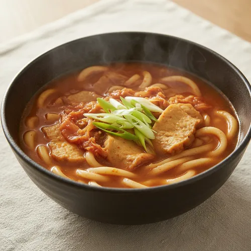 キムチさつま揚げうどん