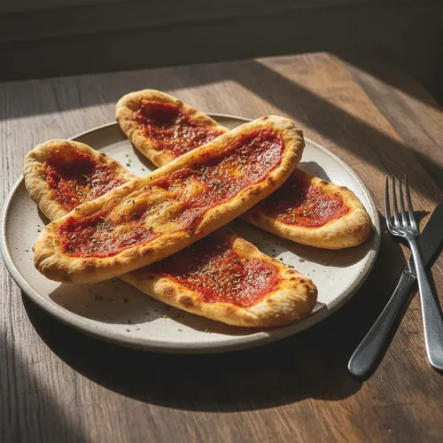 バリサクな舌ピザ（Lingue di pizza）