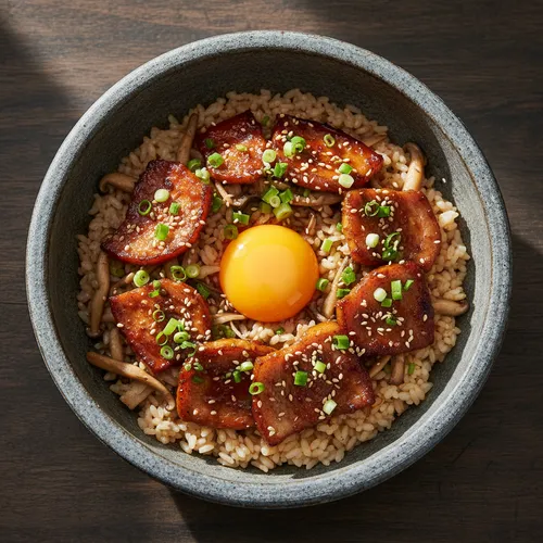 辛旨カルビの石焼ビビンバ風釜飯