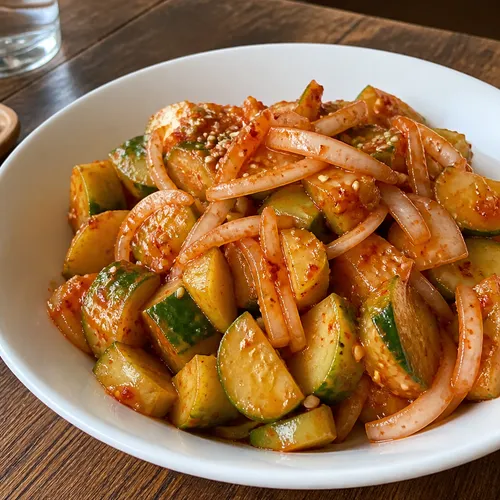 シャキシャキ美味しいきゅうりの和え物
