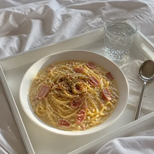 ワンパンとろけるクリームパスタ