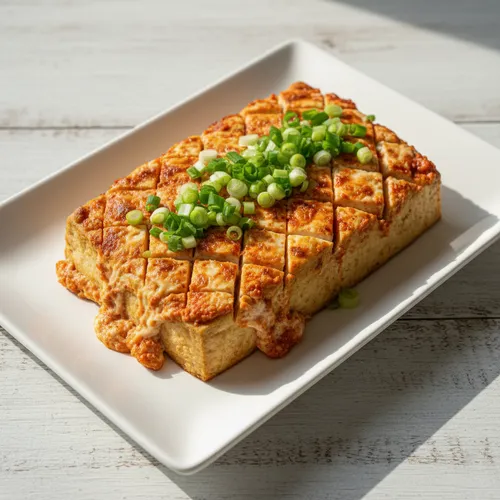 明太子豆腐焼き