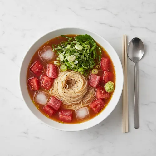 中毒性抜群のトマト冷麺