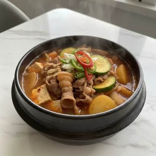 大パサムギョプサルテンジャンチゲ