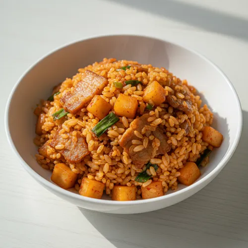 カクテキ炒めご飯