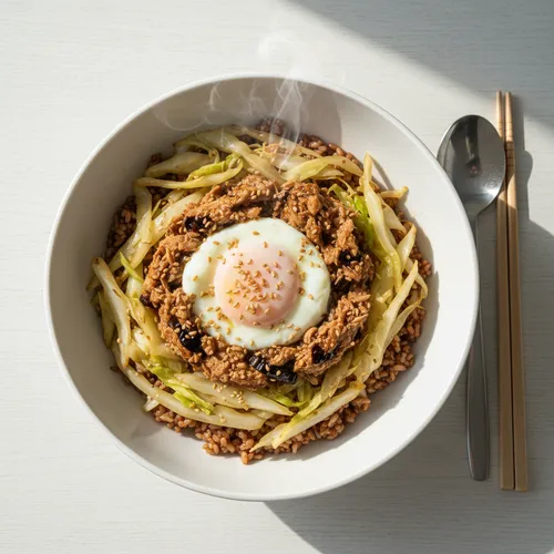 キャベツツナ丼
