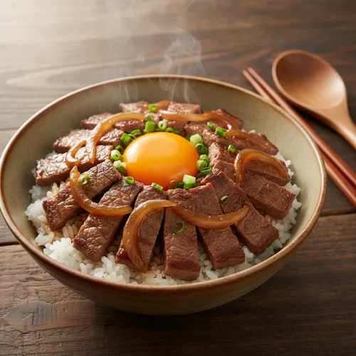 和風牛ステーキ丼