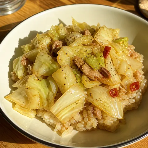 ソン・シギョンの超簡単キャベツ丼
