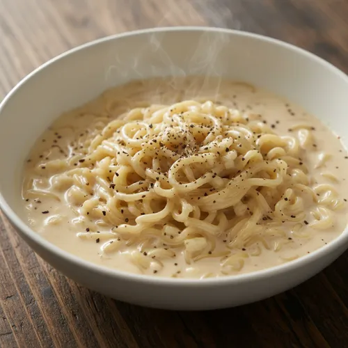牛乳ラーメンパスタ