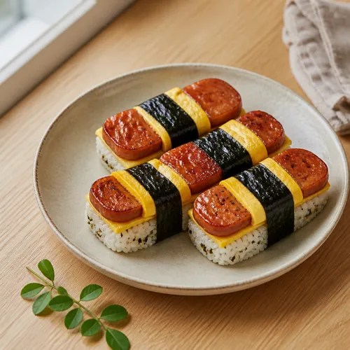 ハワイアンスパムむすび