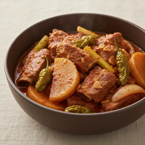 매운돼지갈비찜