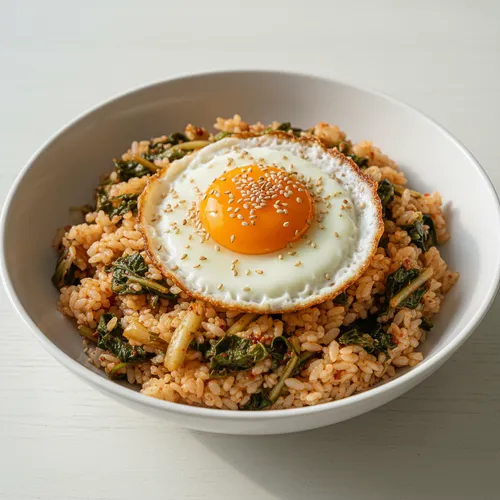 香ばしい春白菜ビビンバ