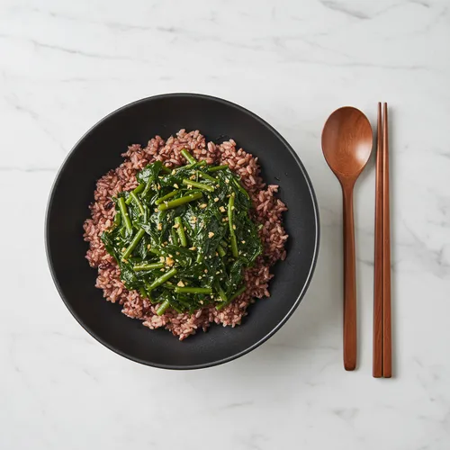 茎わかめのっけご飯