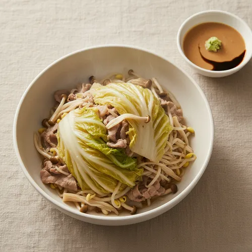 초간단 다이어트 배추 고기 찜