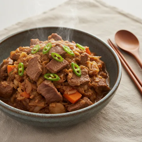 しっとり肉の蒸し物