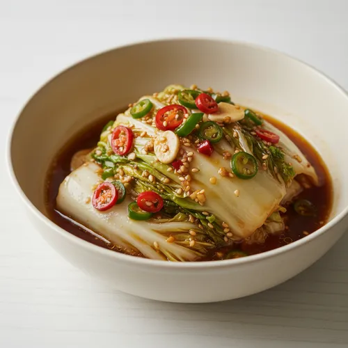 白菜一株をペロリと食べられる電子レンジ白菜蒸し