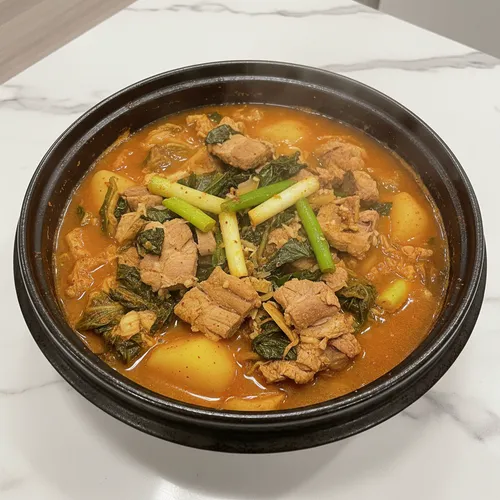 뼈 없는 순살 감자탕