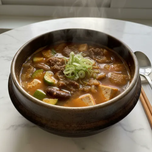 고기집 된장찌개