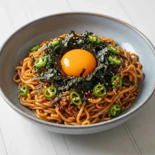 超簡単！ピリ辛醤油ビビン麺