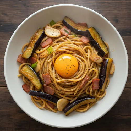 究極のナスのパスタ
