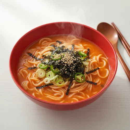 ポチャンマチャ風ピリ辛そうめん