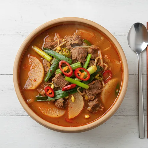 慶尚道風牛肉大根スープ