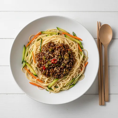 ノビル醤油そうめん
