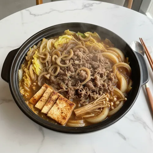 ジョンホヨンシェフのすき焼き