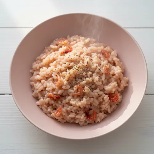 アミエビのクリームチーズリゾット