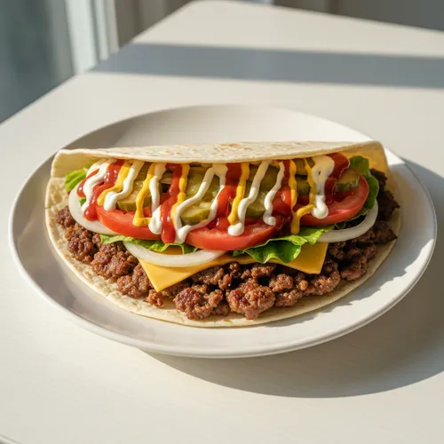 ハンバーガーより美味しいトルティーヤワッパー
