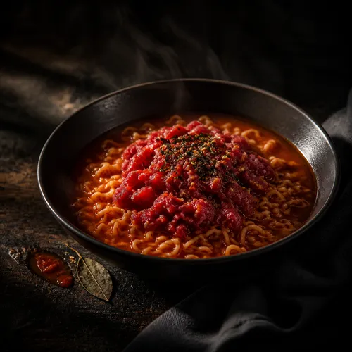 ブルダックユッケ冷麺