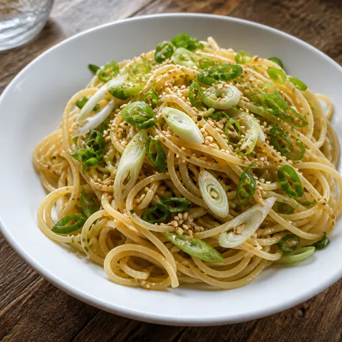 エゴマ油パスタ