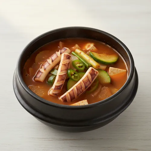 イカと大根のスープ