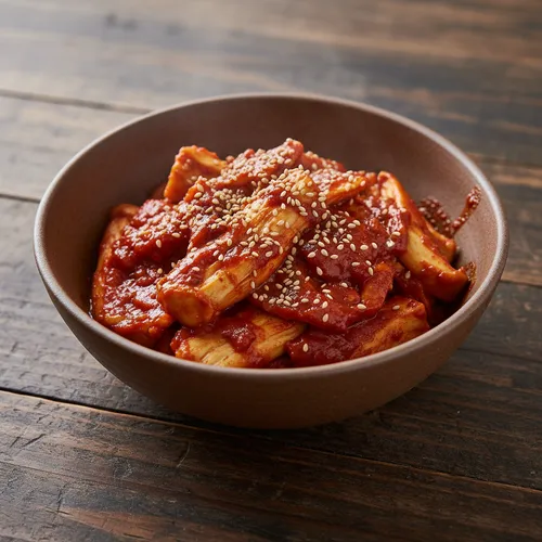 양념 새송이버섯